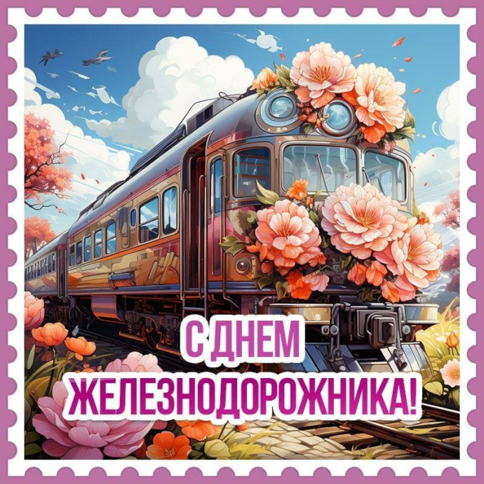 Сегодня отмечается день железнодорожника!